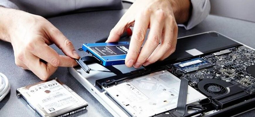 Замена hdd на ssd